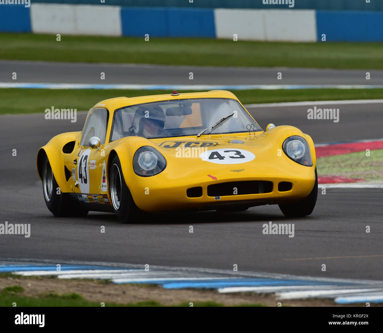 Till Bechtolsheimer, Chevron B6, 1000Km, pre-73, prototype, Touring and GT Cars, Donington Historic Festival, 2017, motor racing, motor sport, motorsp Stock Photo