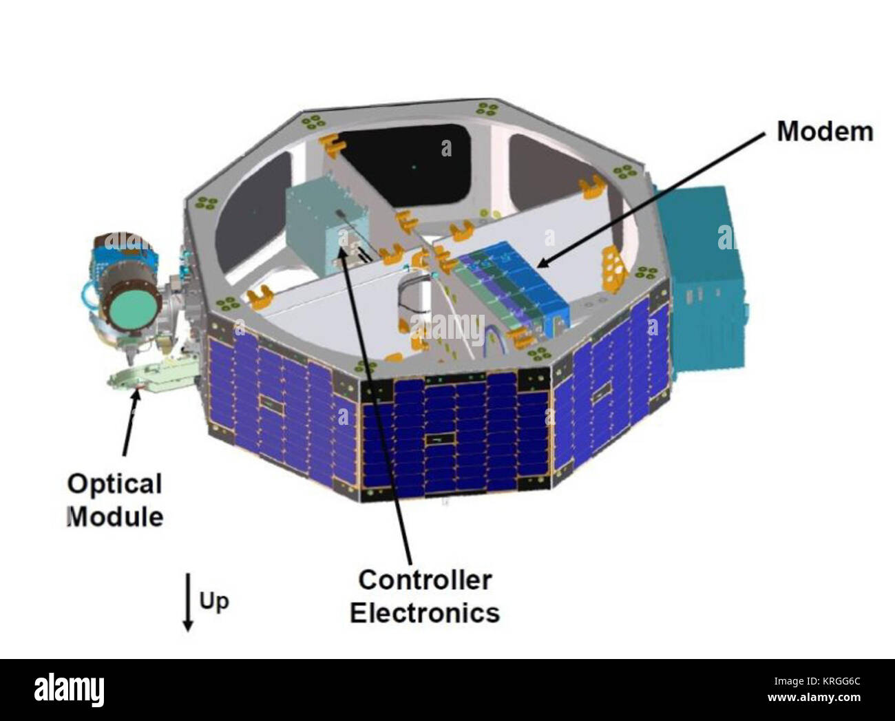 Lunar Lasercom Space Terminal Stock Photo - Alamy