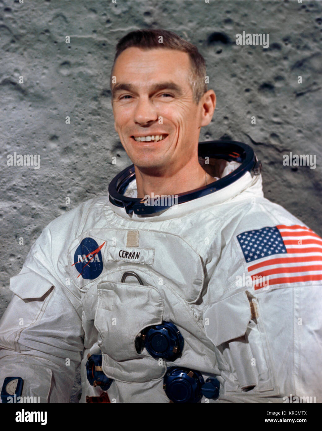 Apollo 17 astronaut hi-res stock photography and images - Alamy