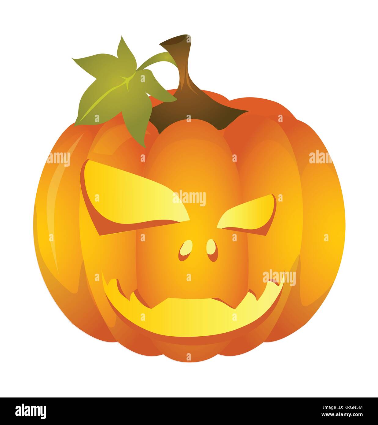 Halloween pumpkins faces icon Cut Out Stock Images Pictures Alamy