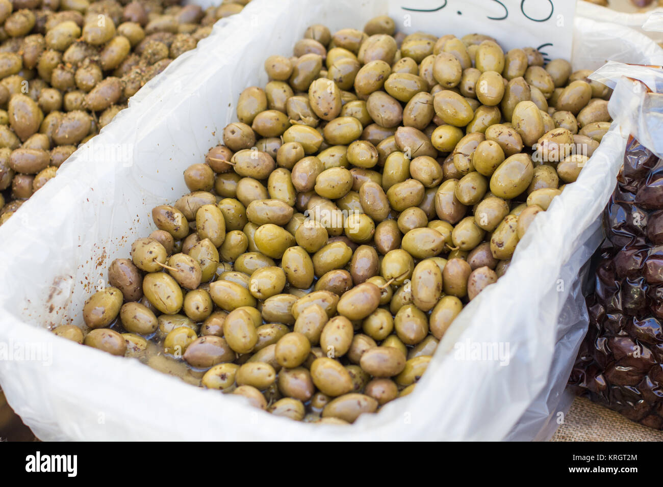 Green Olive Healthy Food Stock Photo Alamy