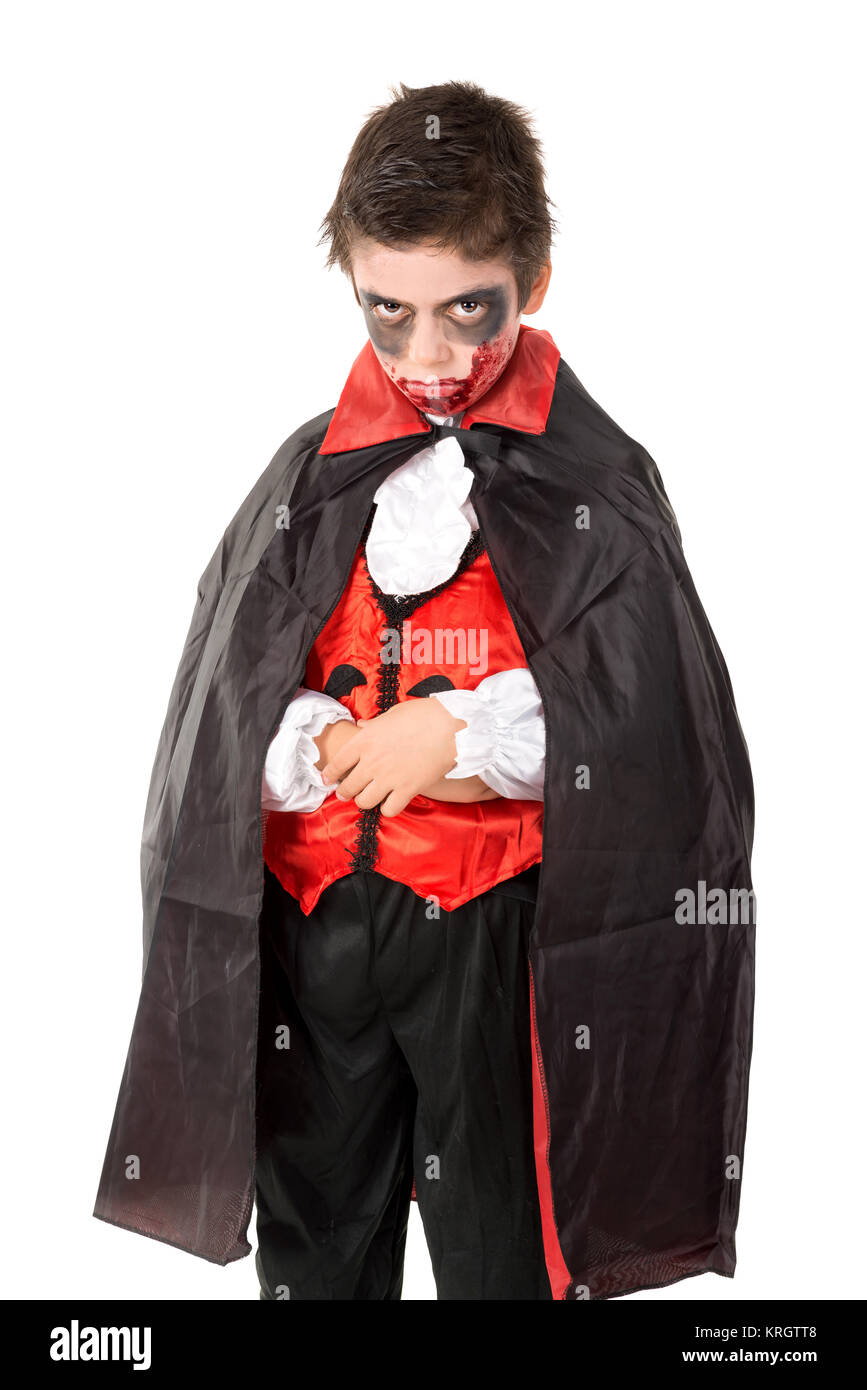 Kid in Halloween costume Stock Photo Alamy