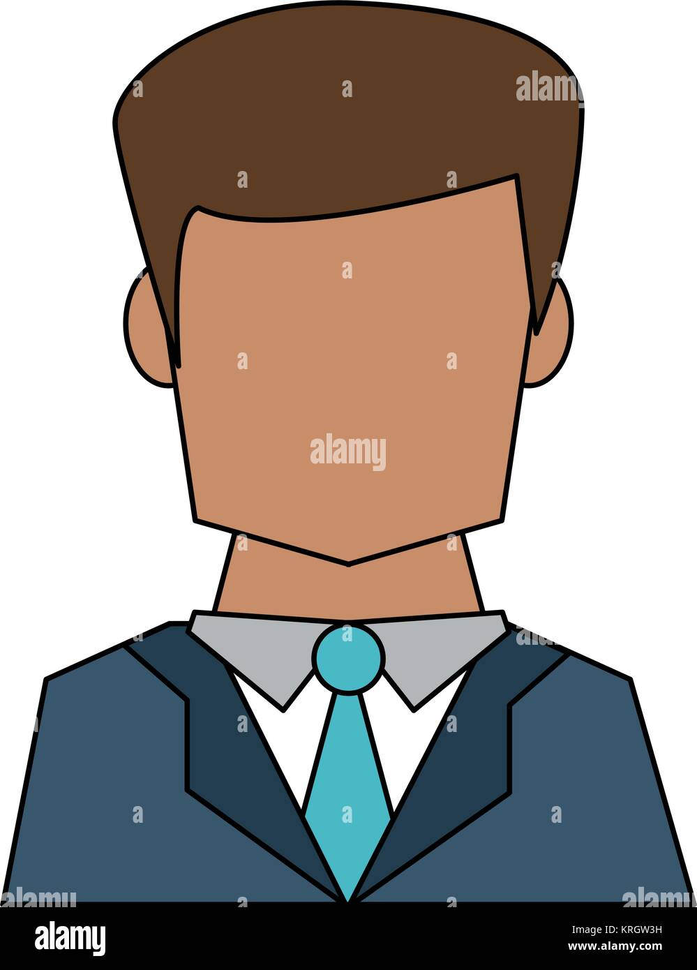 Businessman profile avatar Stock Vector Image & Art - Alamy