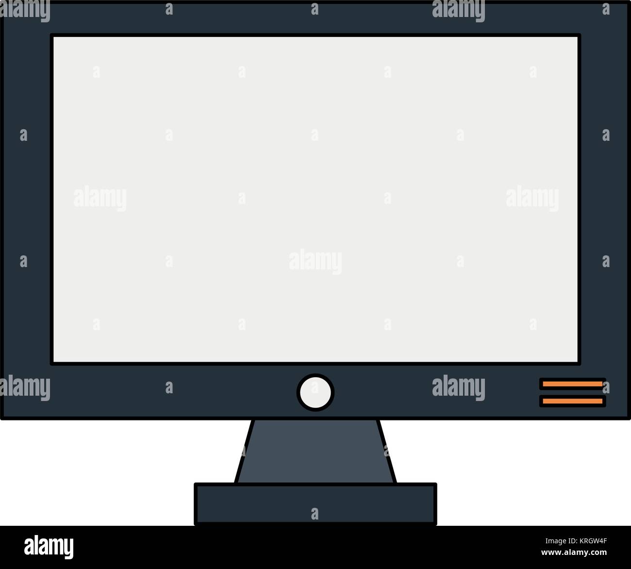 Traceable Computer Screen Pc screen technology Stock Vector Image & Art - Alamy