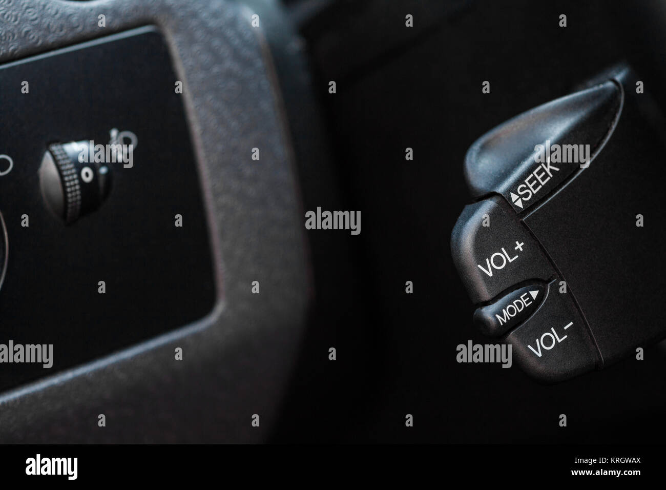 Car radio buttons Stock Photo Alamy