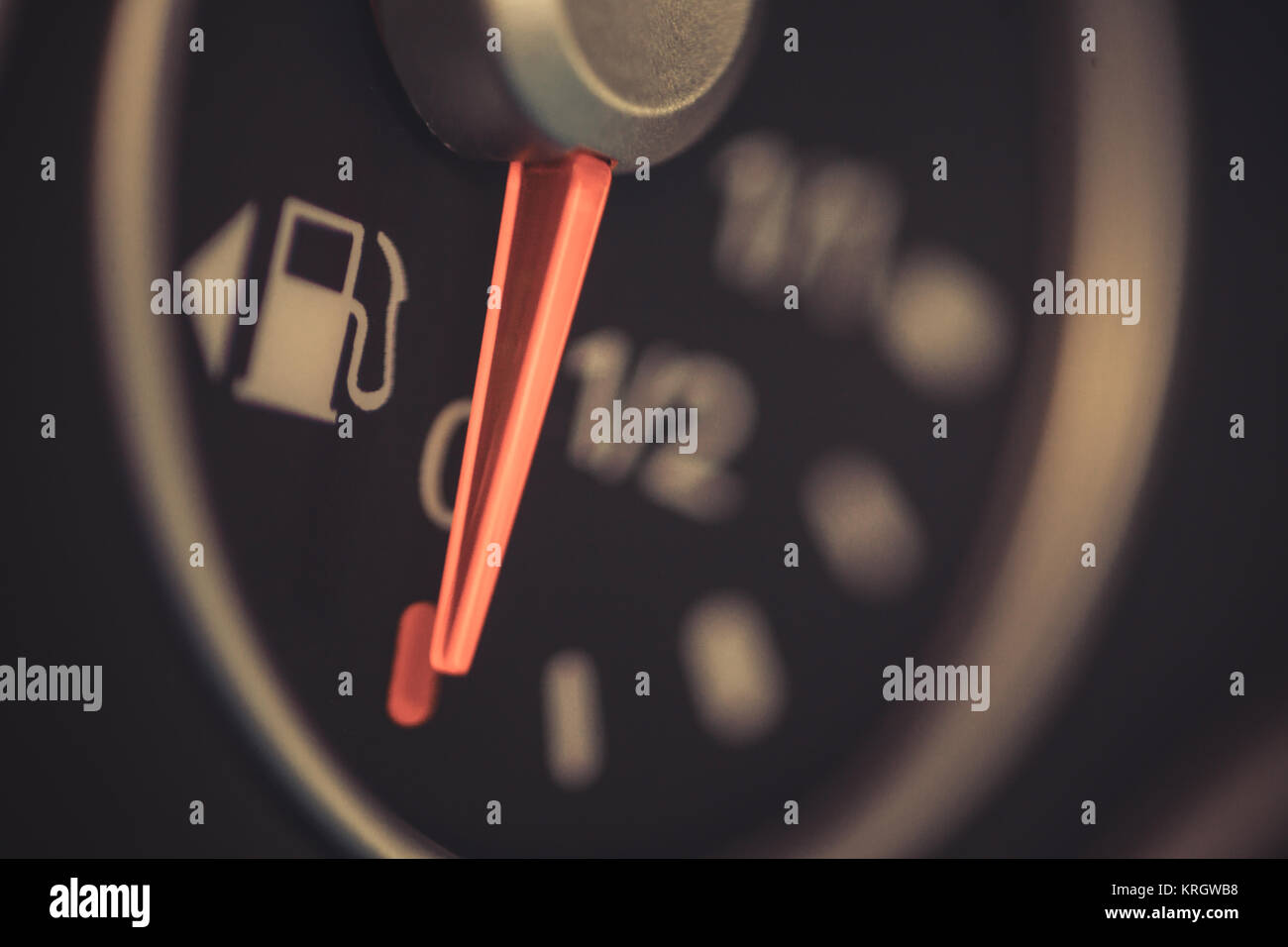 Car fuel gauge Stock Photo Alamy