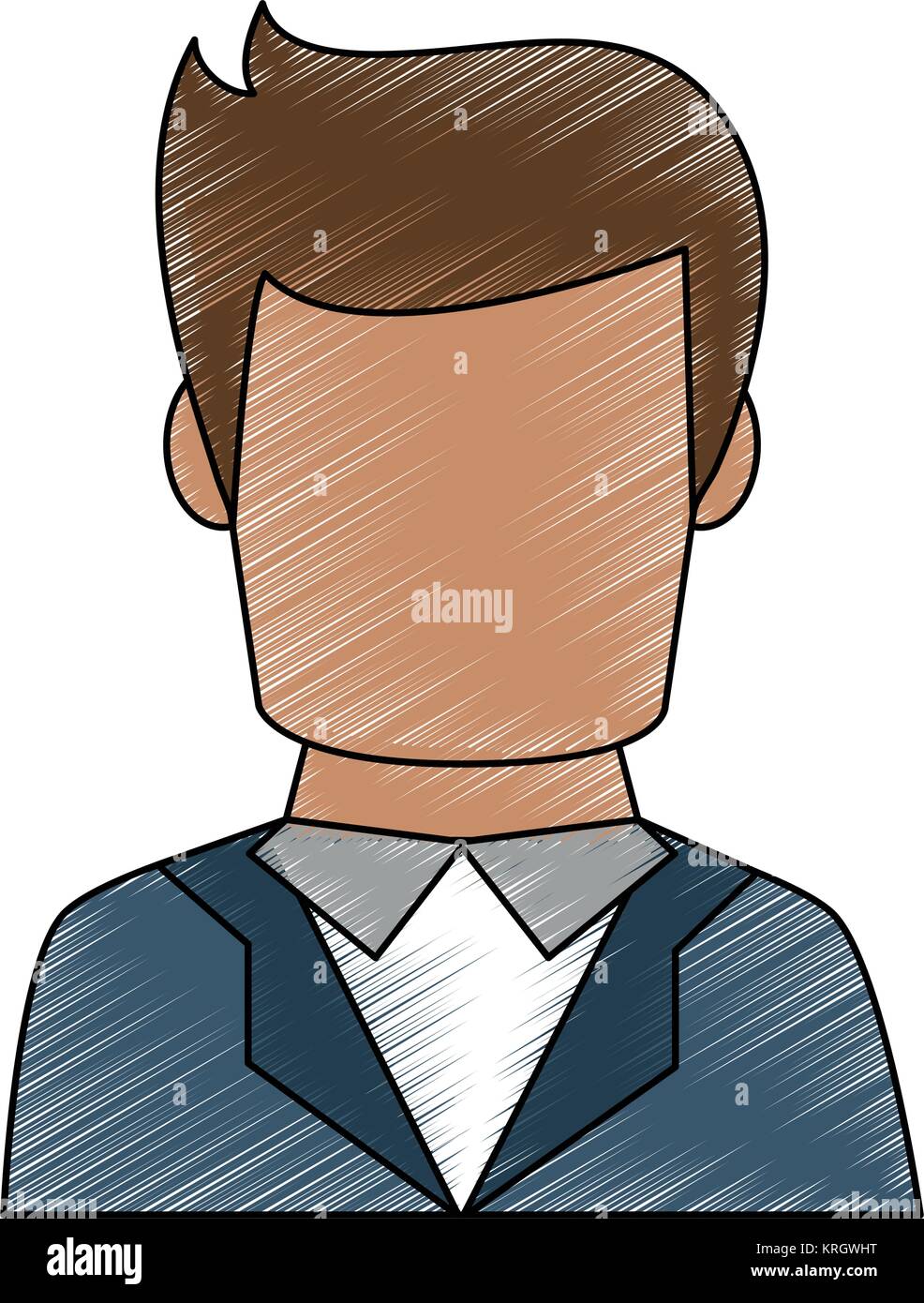 Businessman profile avatar Stock Vector Image & Art - Alamy