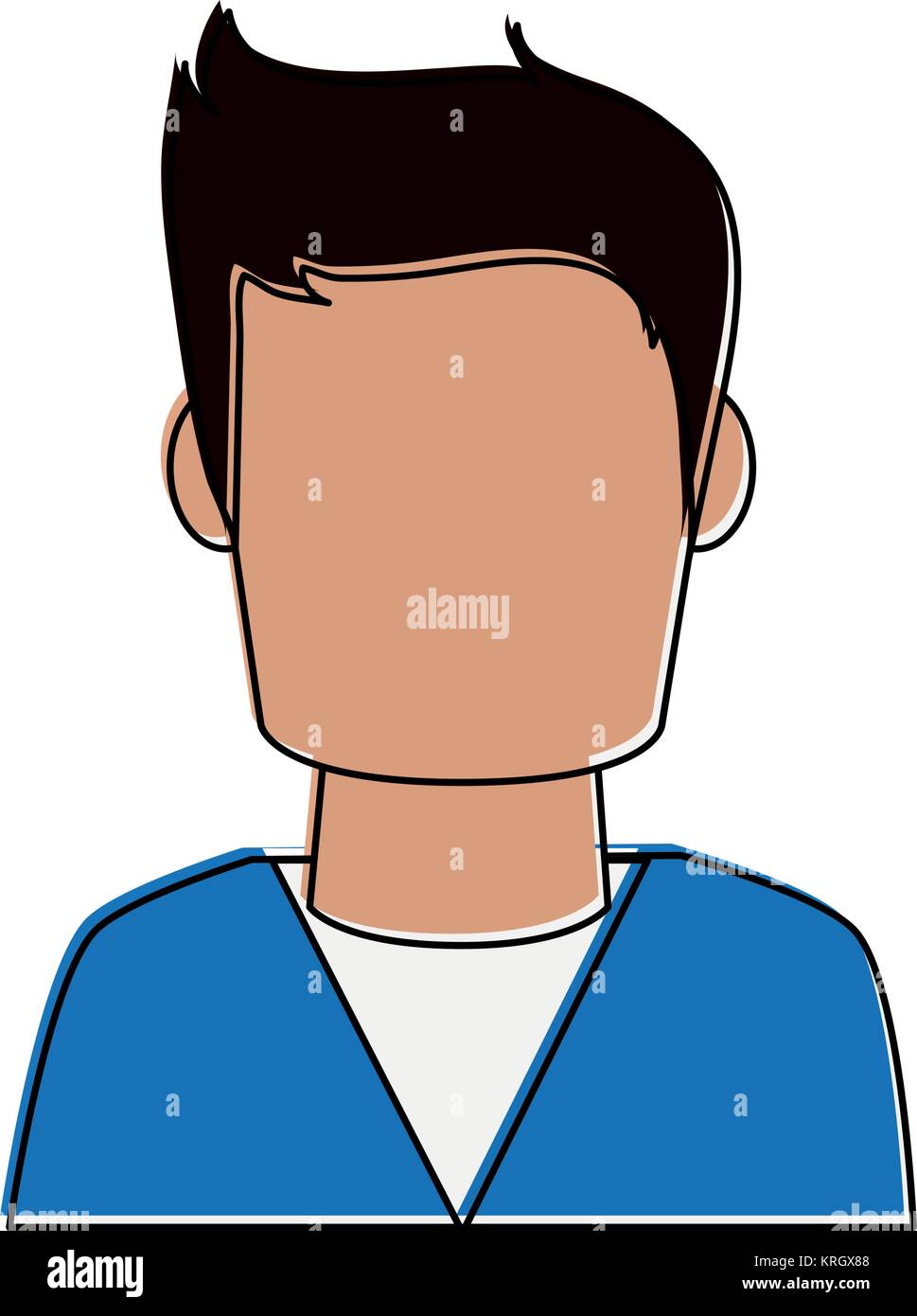 Man avatar profile Stock Vector Image & Art - Alamy