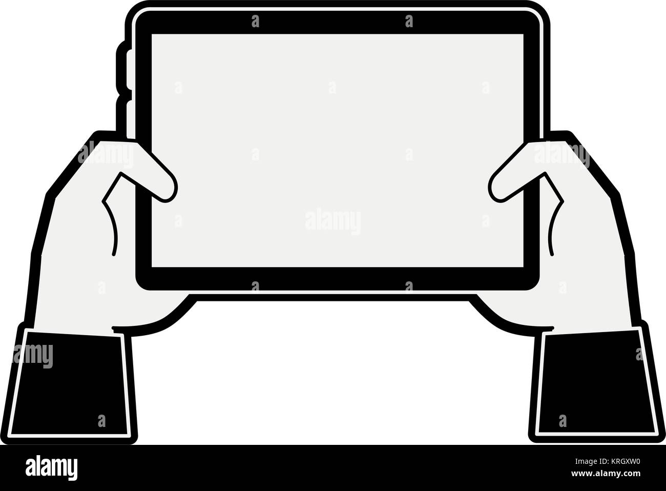 Tablet technology isolated Stock Vector Image & Art Alamy