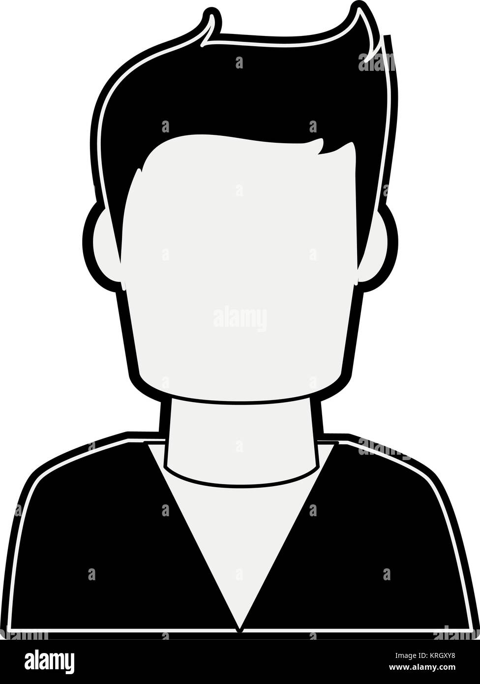 Man avatar profile Stock Vector Image & Art - Alamy