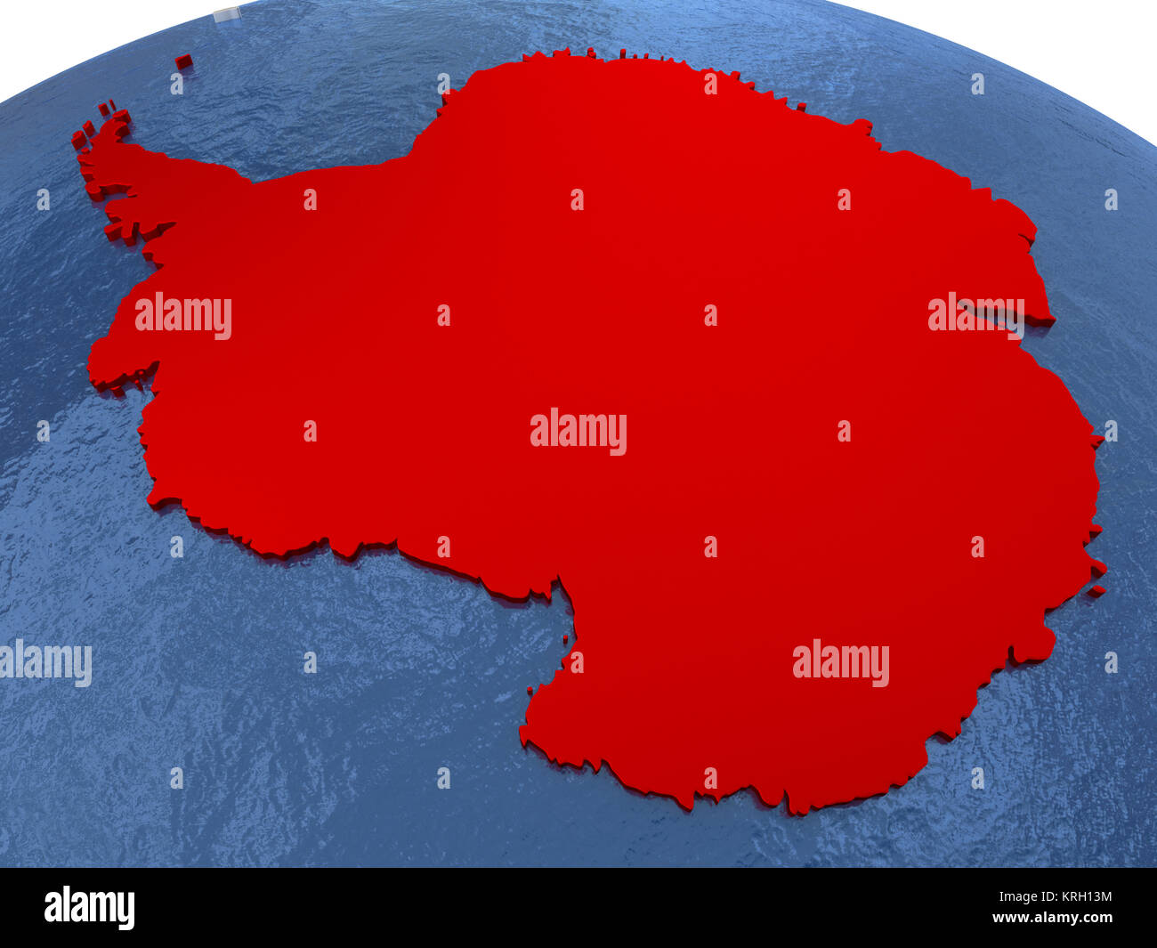 Antarctica map countries hi-res stock photography and images - Alamy