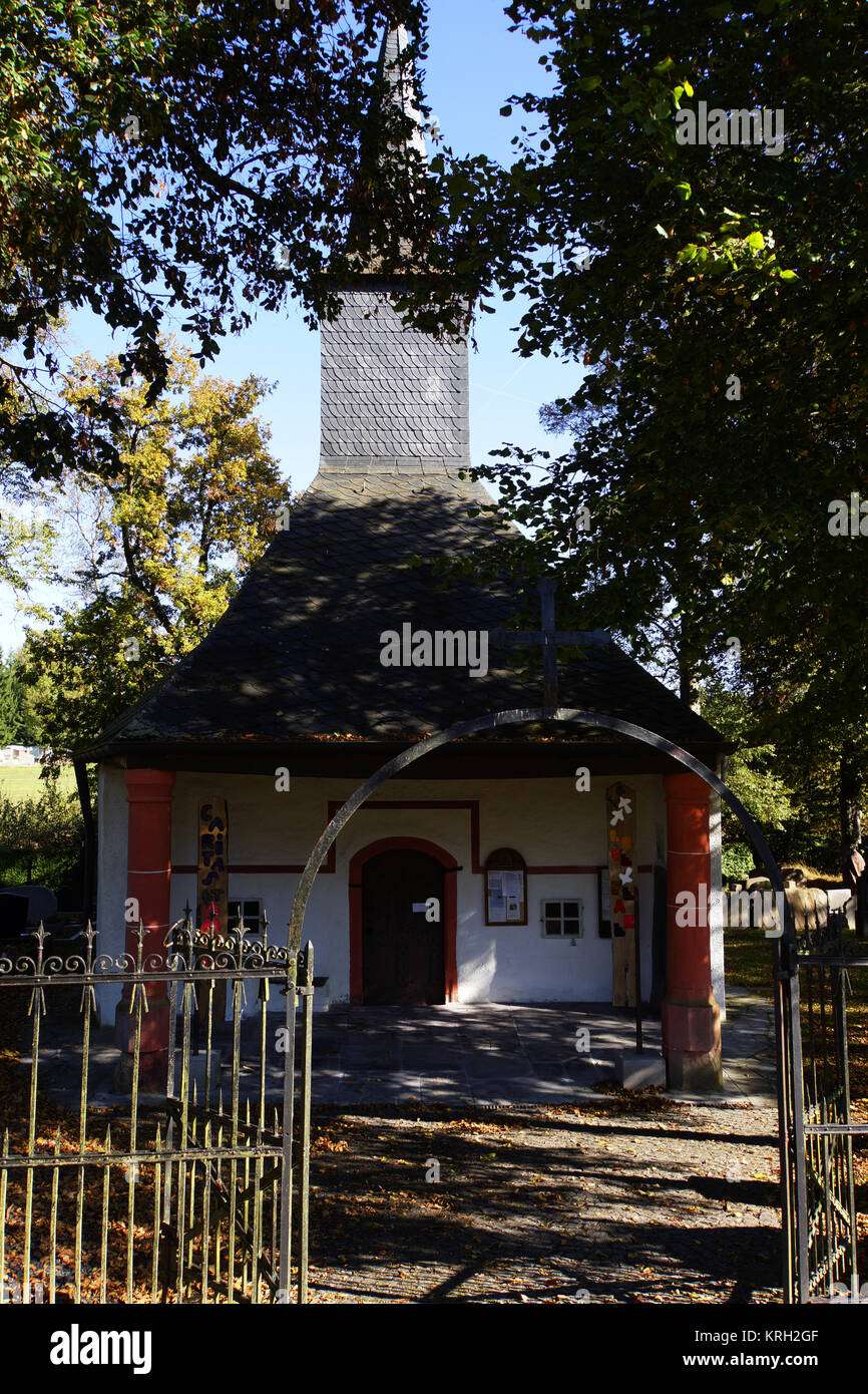 Sankt BartholomäusKapelle Wiesenbach, St. Vith, Belgien Stock Photo