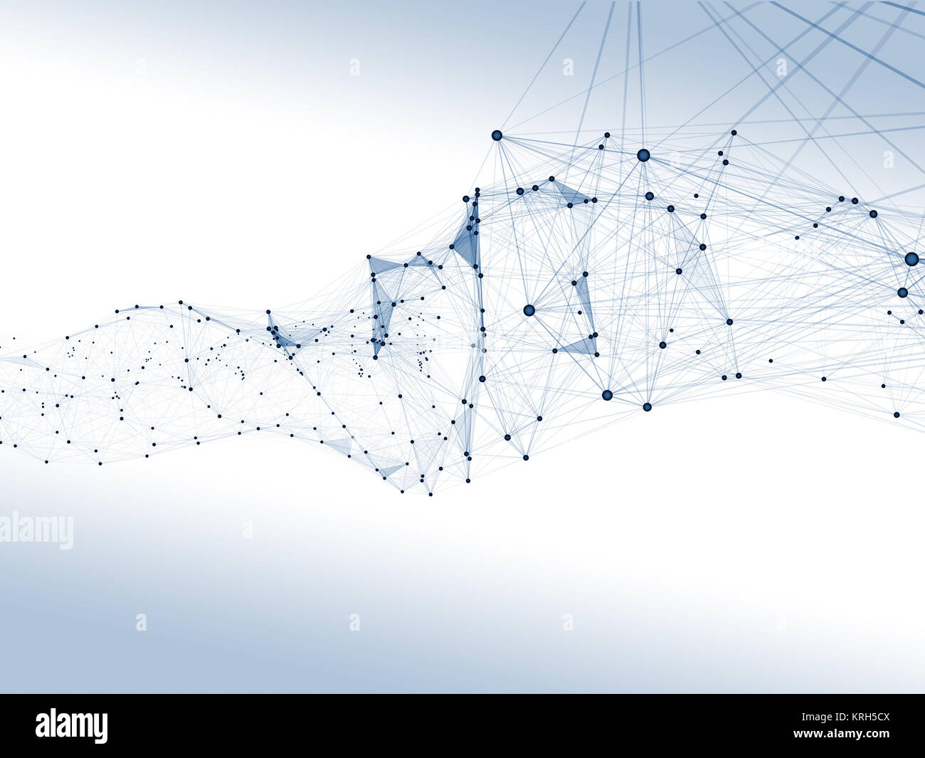 Linear Network Wave Stock Photo Alamy