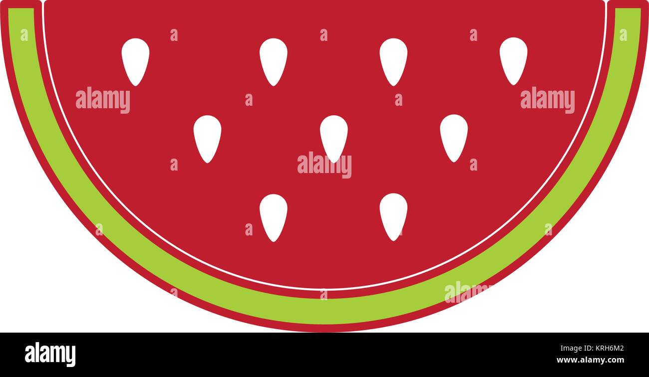 Isolated watermelon design Stock Vector Image & Art - Alamy
