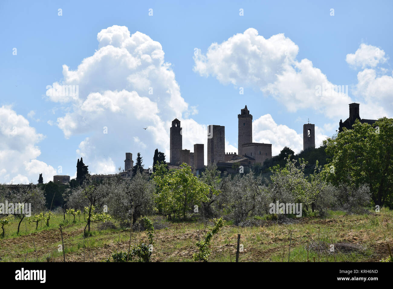 san gimignano italy Stock Photo Alamy