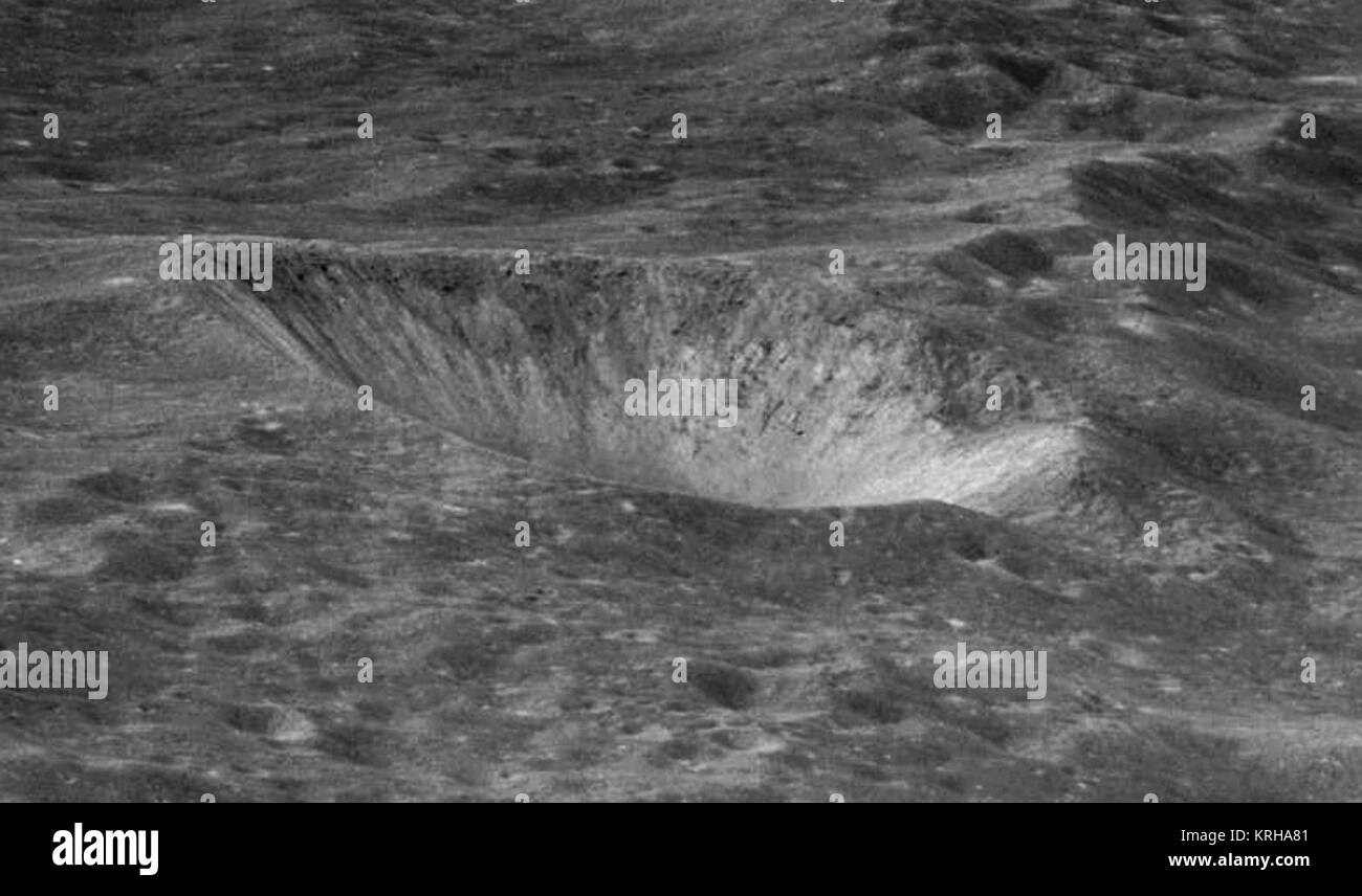 Recht crater as10-30-4344 Stock Photo
