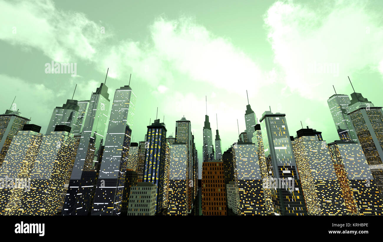 Thành phố ảo tuyệt đẹp được tạo ra bằng công nghệ 3D sẽ đưa bạn đến một thế giới mới, nơi những tòa nhà cao tầng toát lên vẻ đẹp hiện đại và ấn tượng. Điều đó chắc chắn sẽ đem đến cho bạn những trải nghiệm đầy thú vị và cảm giác như mình đang sống trong tương lai.