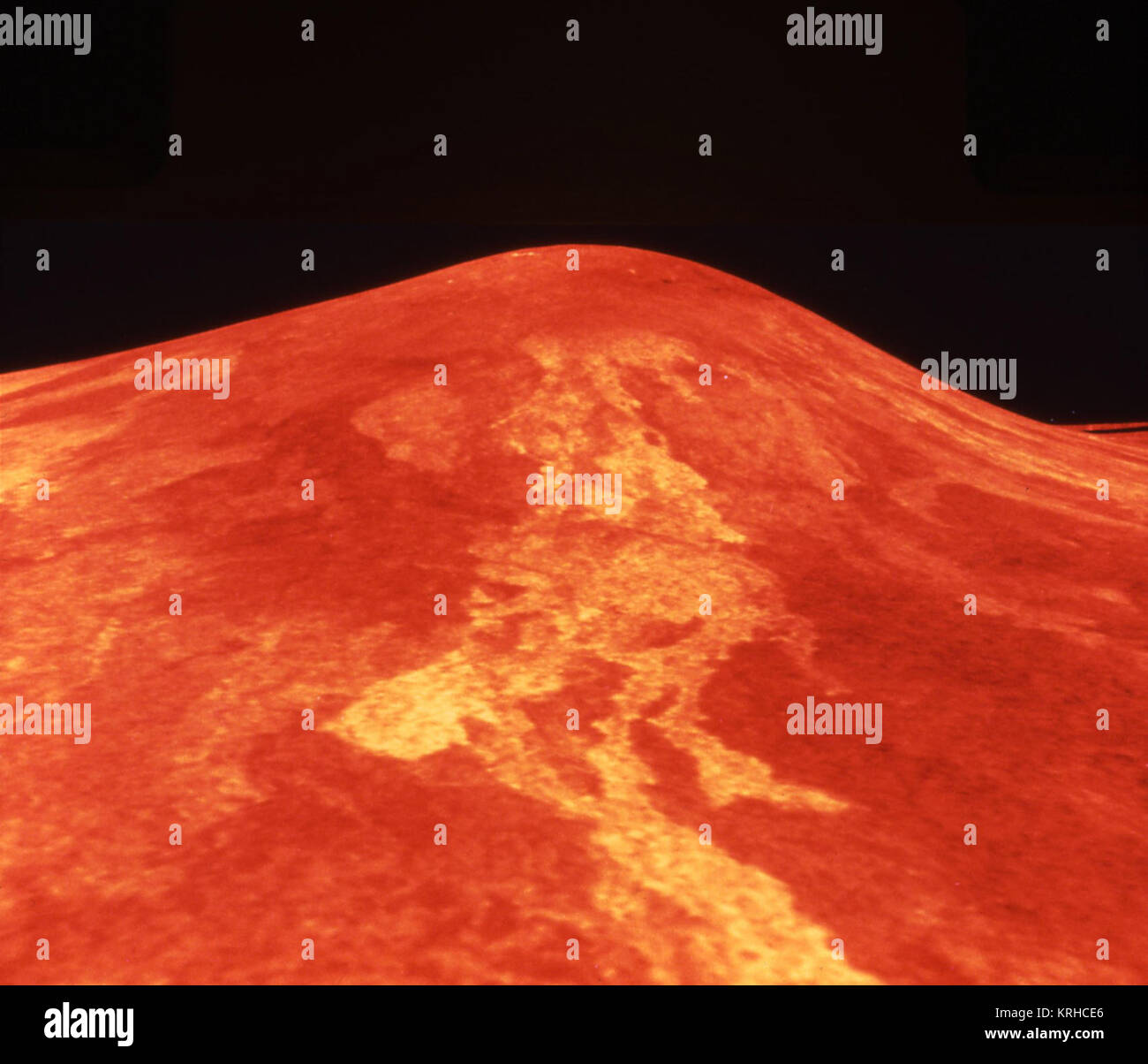 Sif Mons Volcano, Venus Stock Photo - Alamy