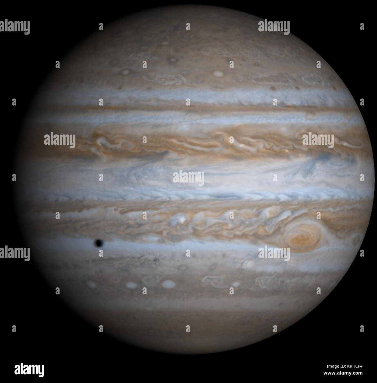 Jupiter by Cassini-Huygens Stock Photo