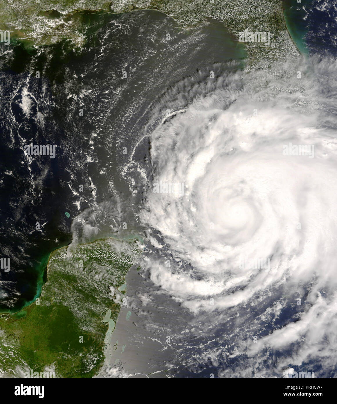 Ike sept 9 2008 Stock Photo