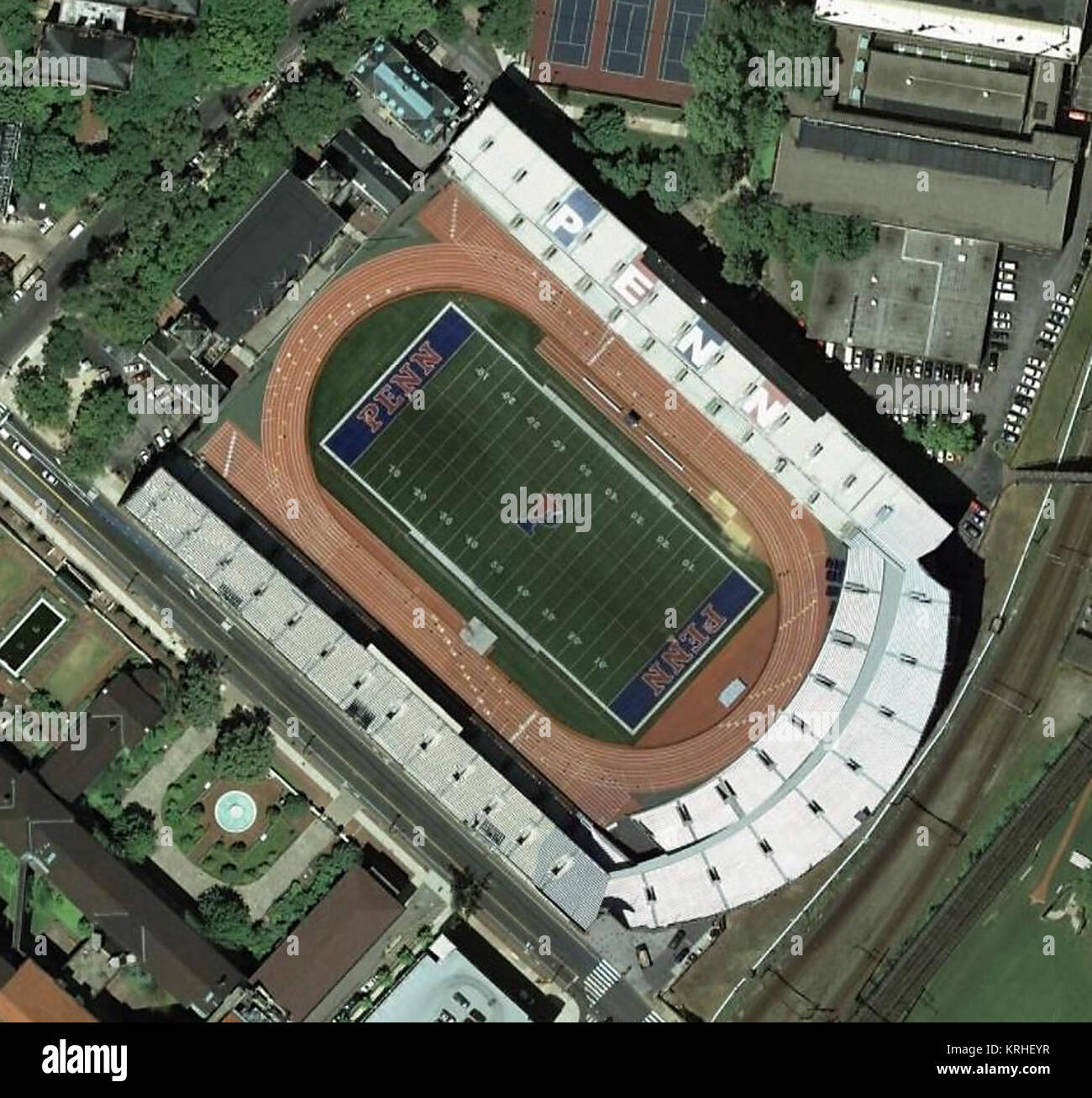 Franklin Field aerial Stock Photo Alamy