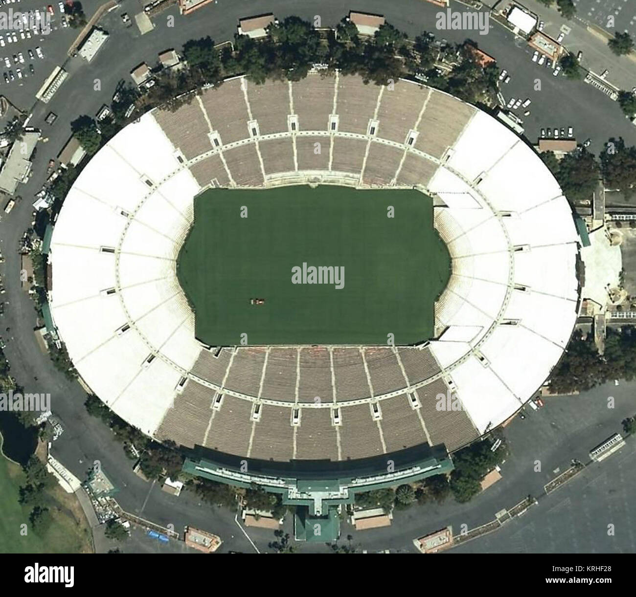 Rose Bowl aerial Stock Photo Alamy