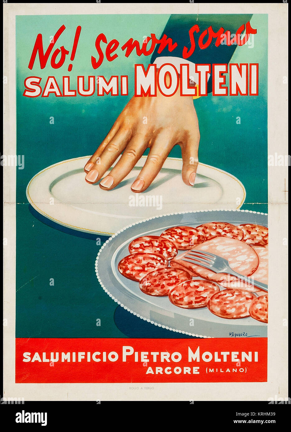 Salumi Molteni Stock Photo