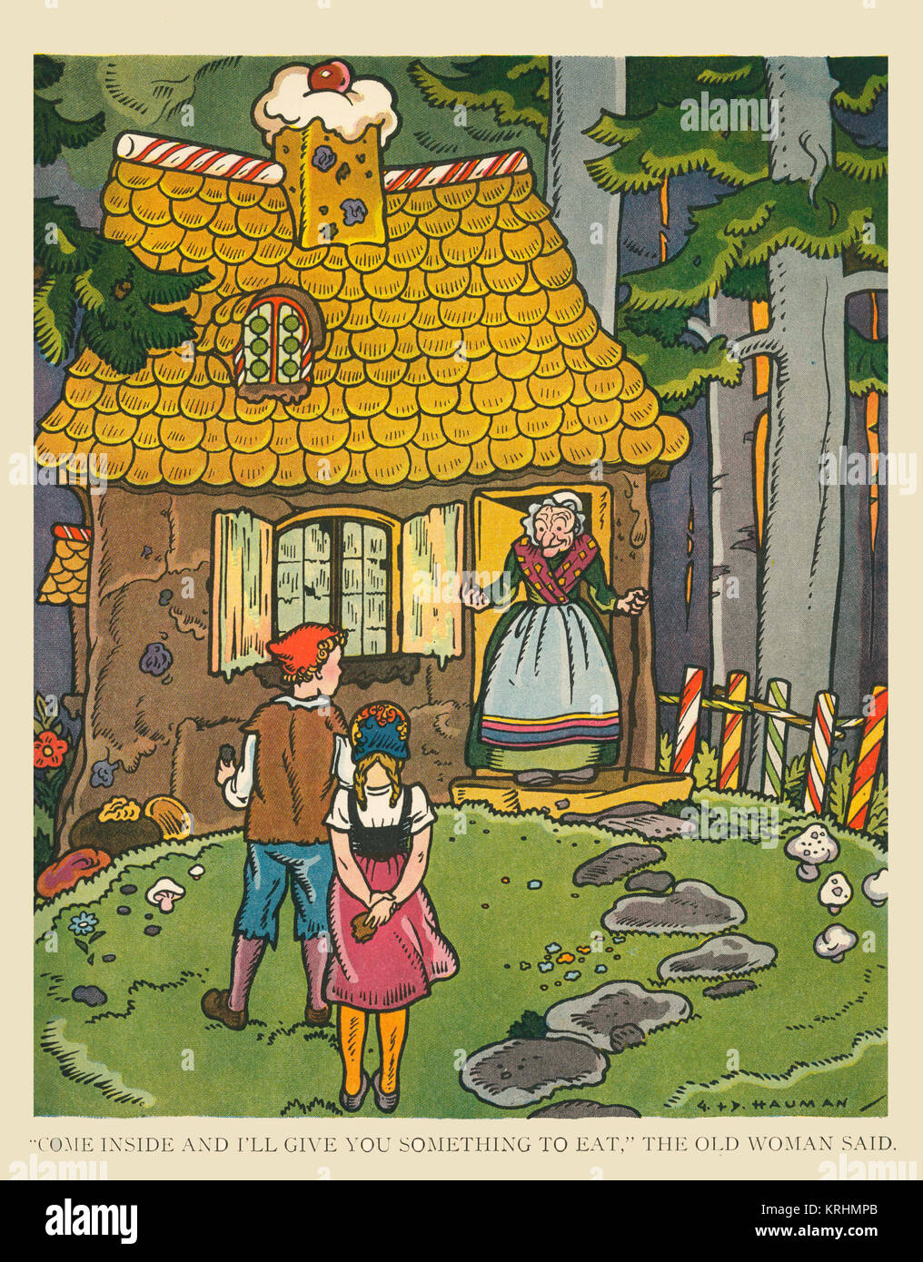 The Gingerbread House - Hansel and Gretel - Brothers Grimm