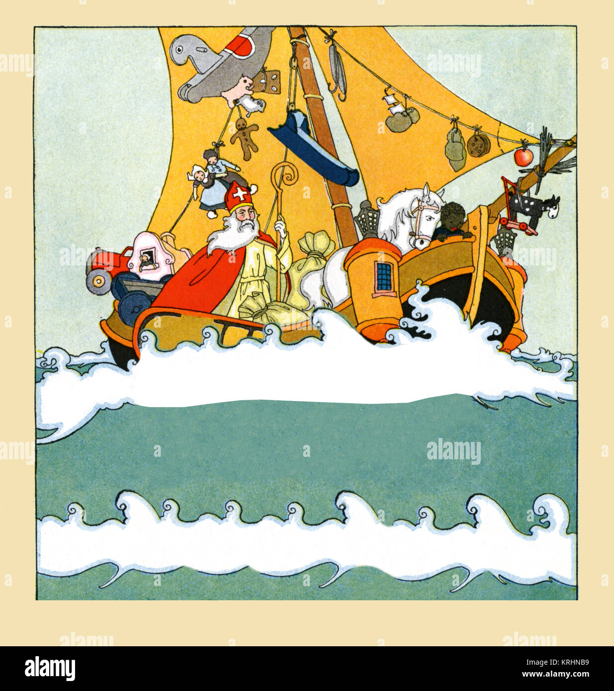 Saint Nicolas' Boat Stock Photo - Alamy