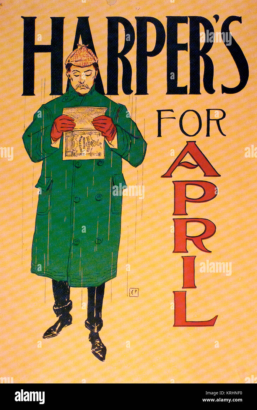 Harpers for April Stock Photo