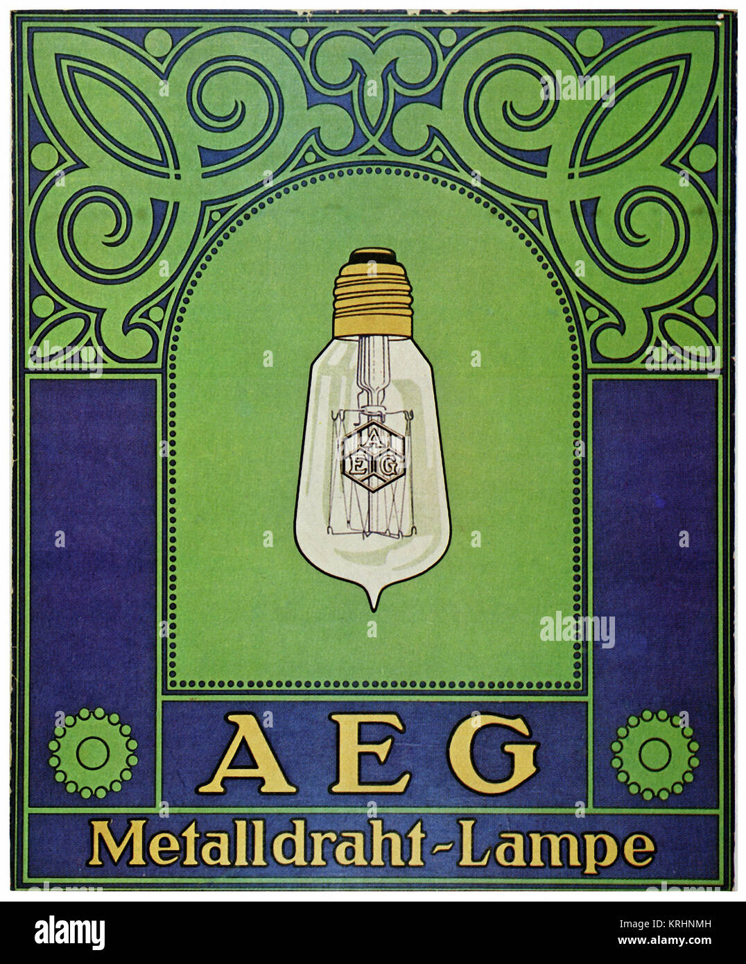 Metal filament Light bulbs Stock Photo Alamy