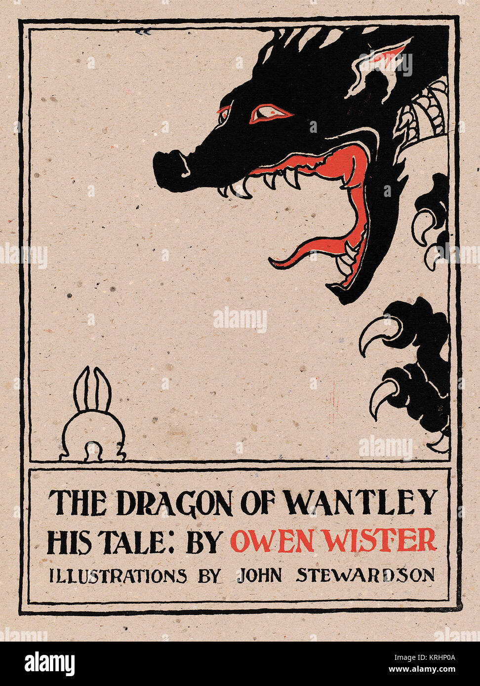 A dragon stares open mouthed at a rabbit Stock Photo Alamy A dragon stares open mouthed at a rabbit Stock Photo Alamy