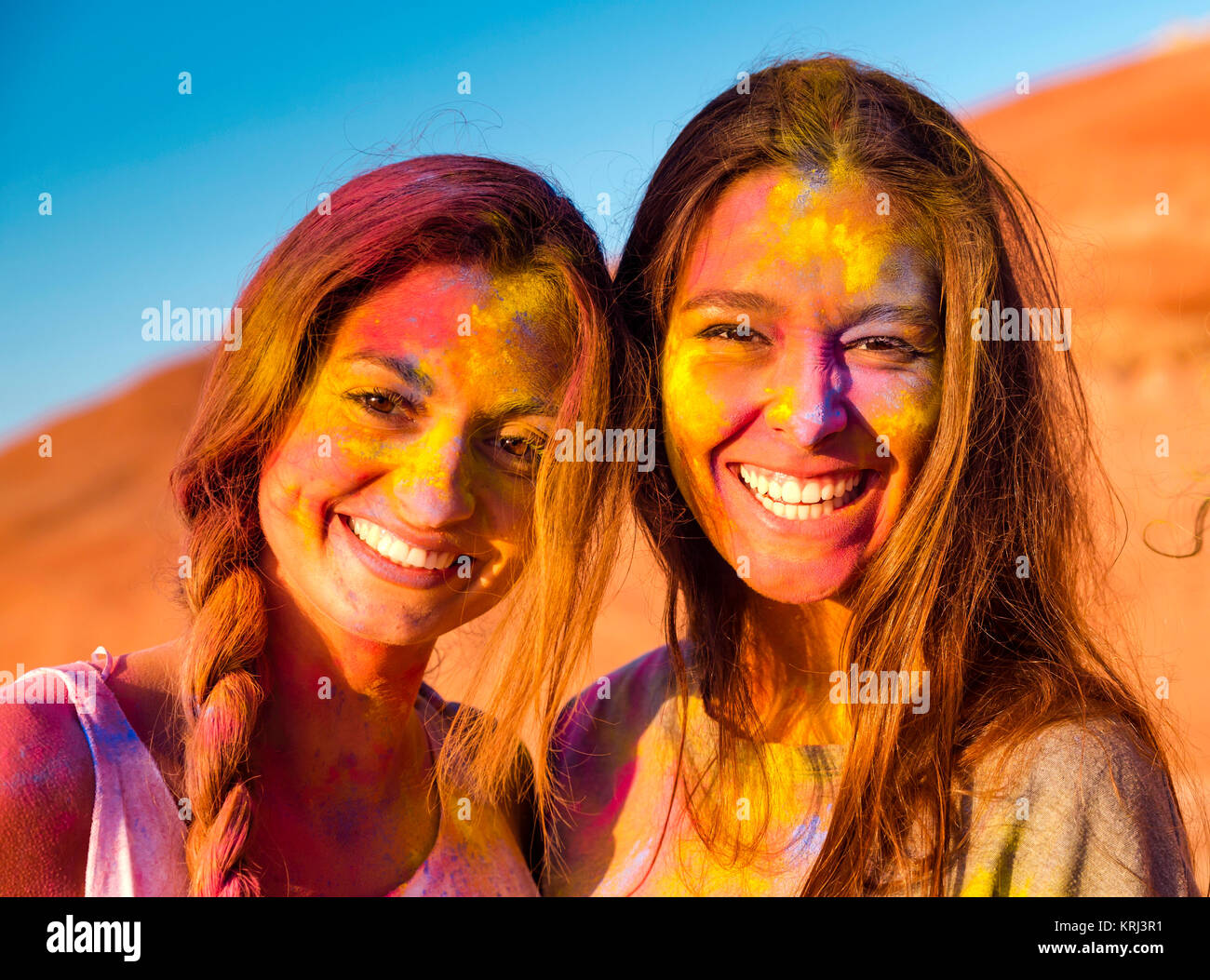 Best friends having fun Stock Photo Alamy