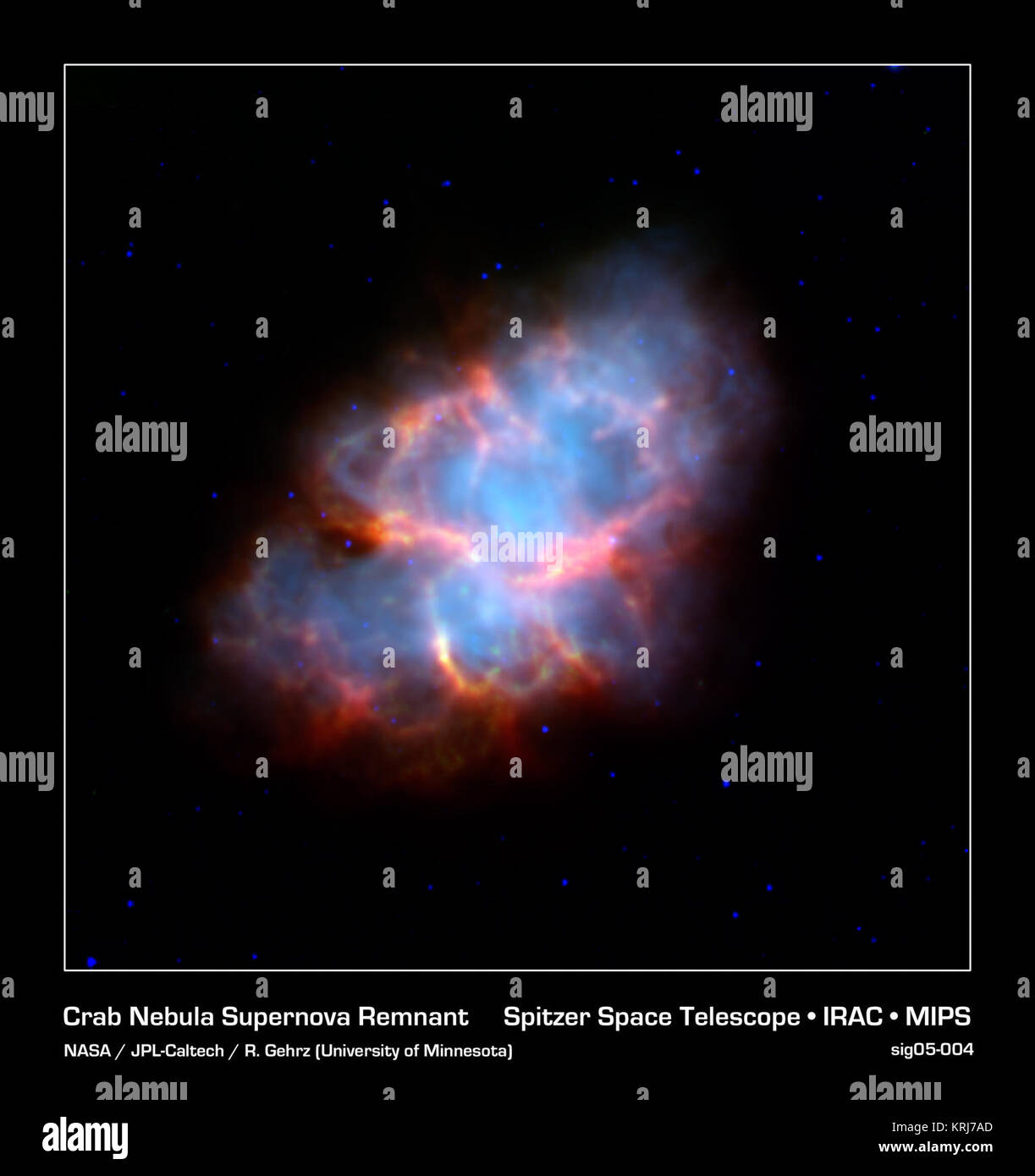 Crab Nebula Explosion