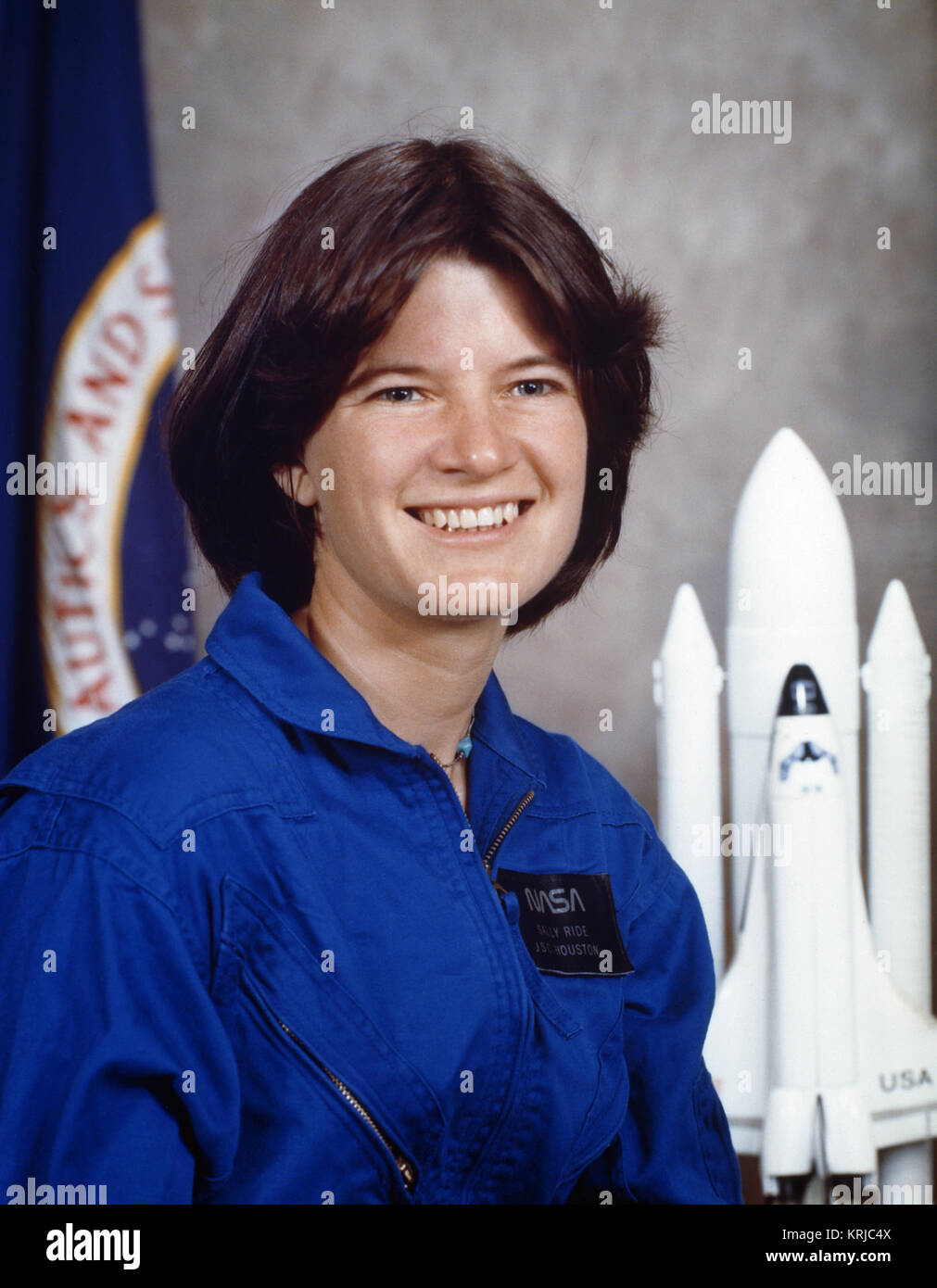 Sally Ride 1979 Stock Photo