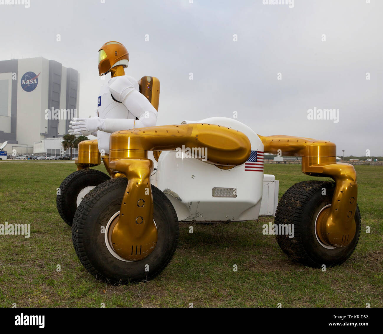Robonaut R2 Robonaut R2A on Centaur 2 at KSC - brightened and cropped Stock Photo ...