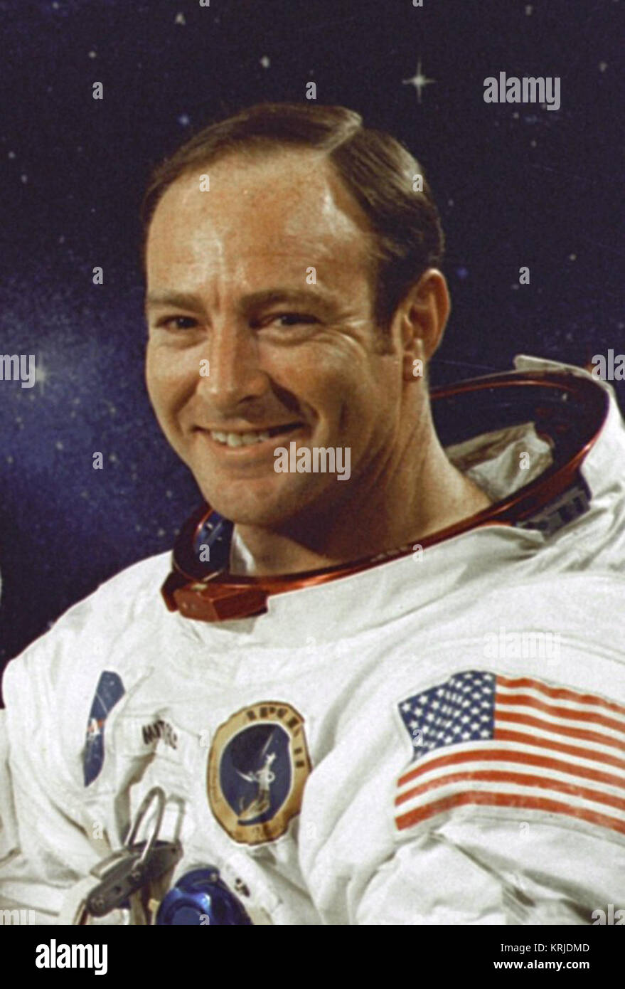 Ed Mitchell Apollo 14 Stock Photo - Alamy