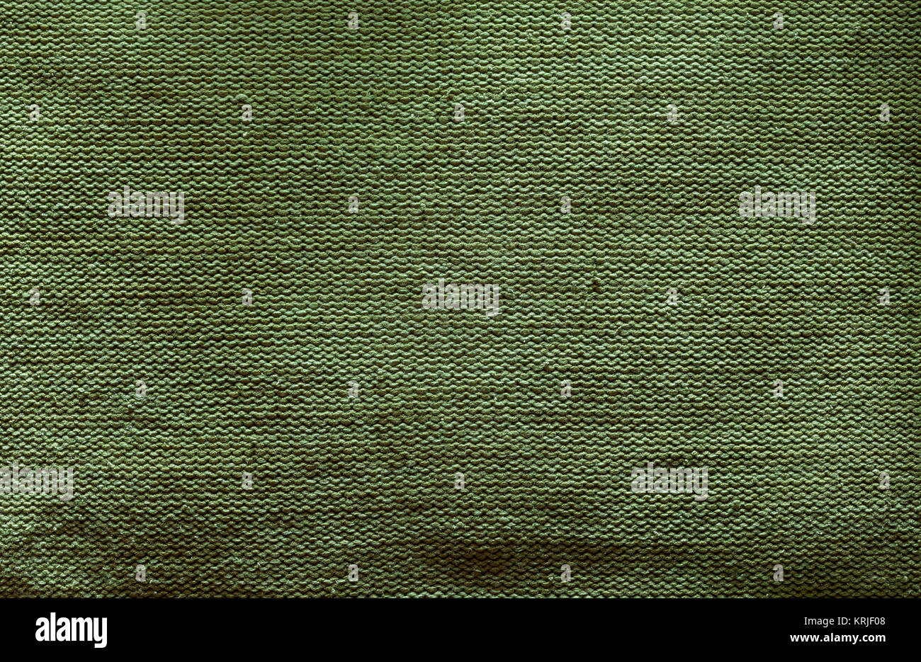 Closeup view of old green woolen texture Stock Photo - Alamy