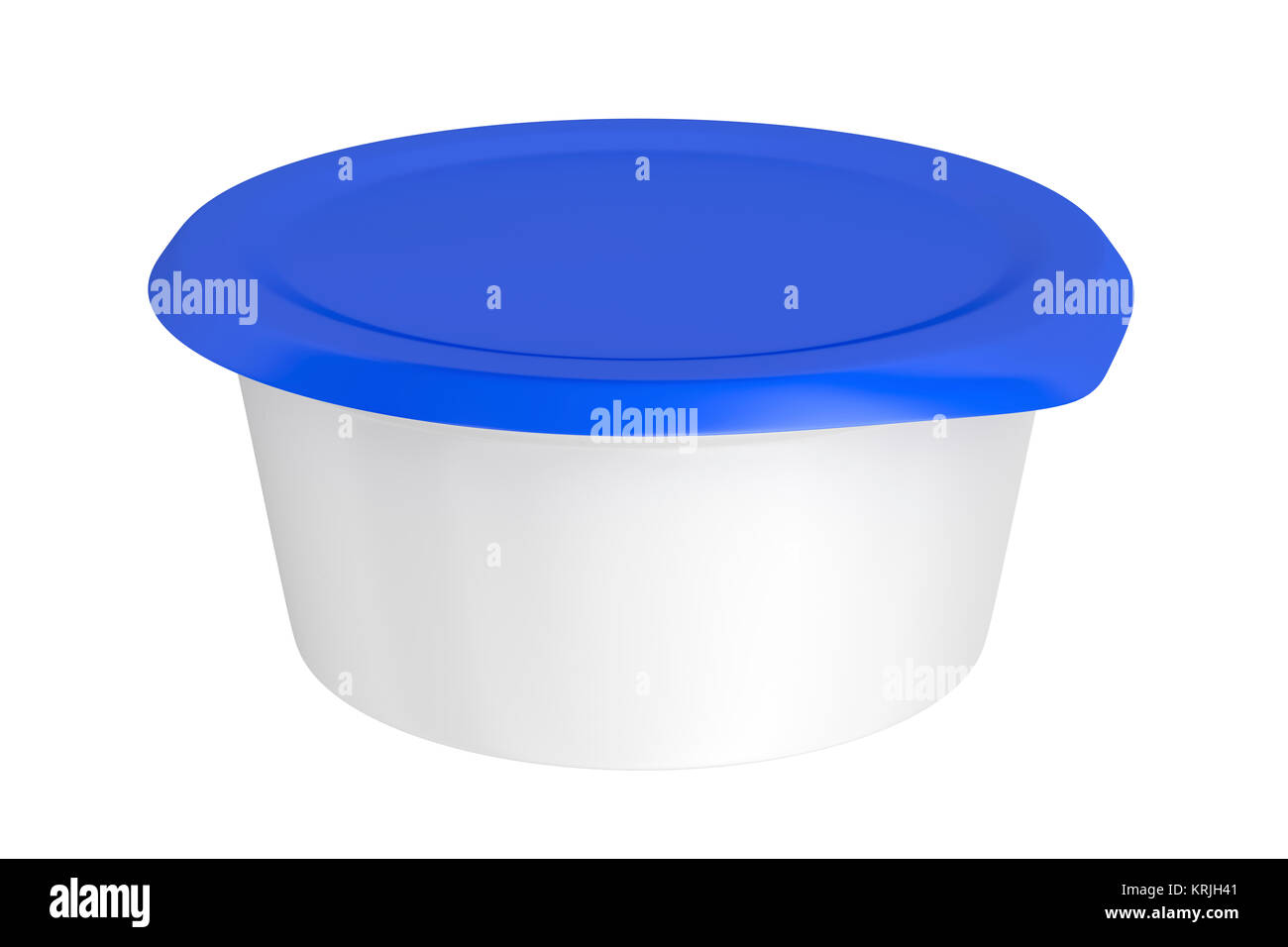 Round plastic packaging Stock Photo Alamy