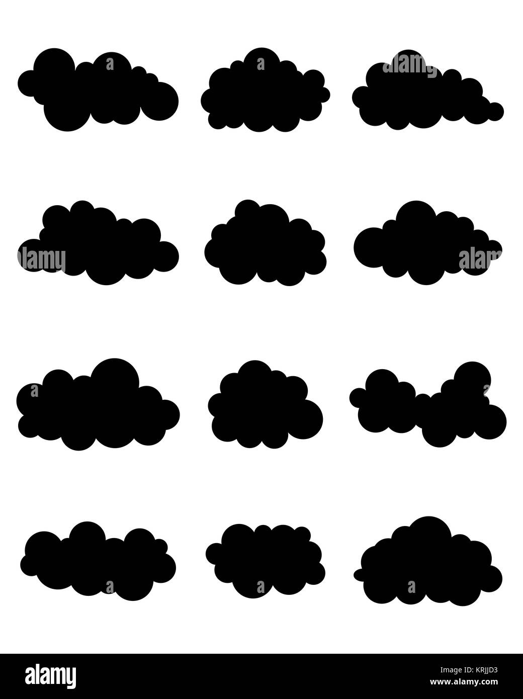 various black clouds Stock Photo Alamy