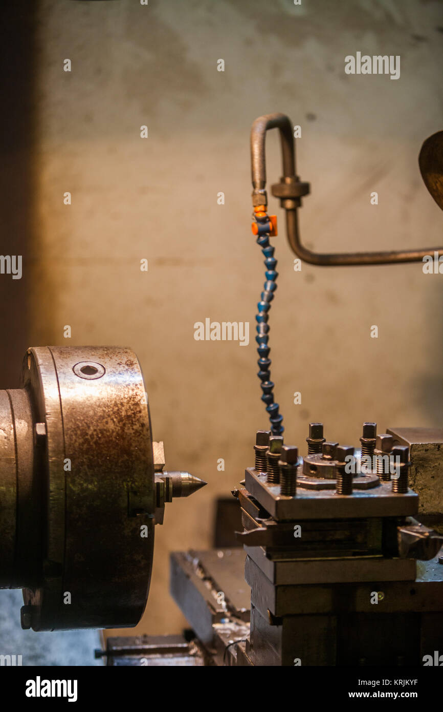 Lathe in Stock Photo Alamy