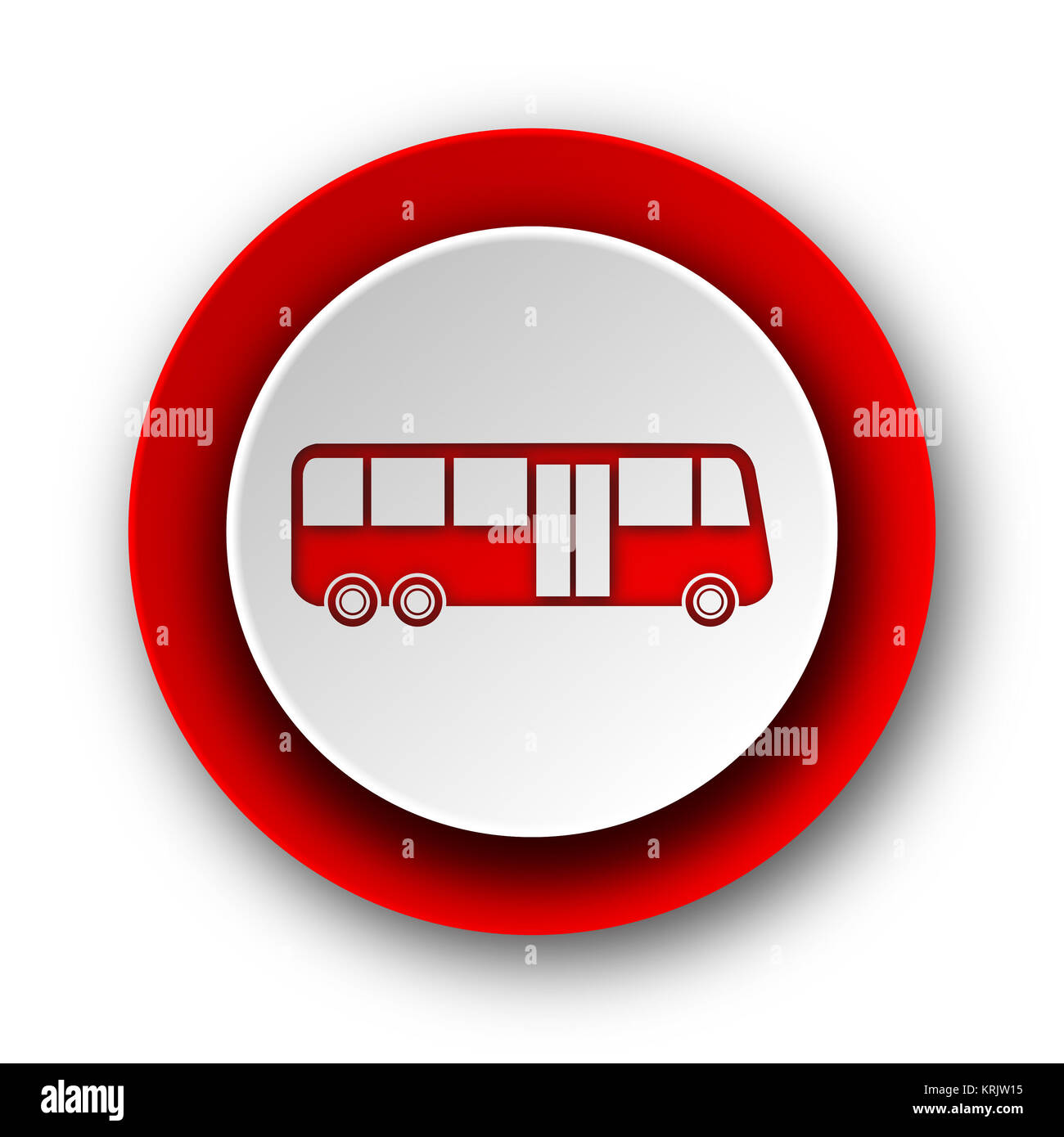 Modern bus stop icon hi-res stock photography and images - Alamy
