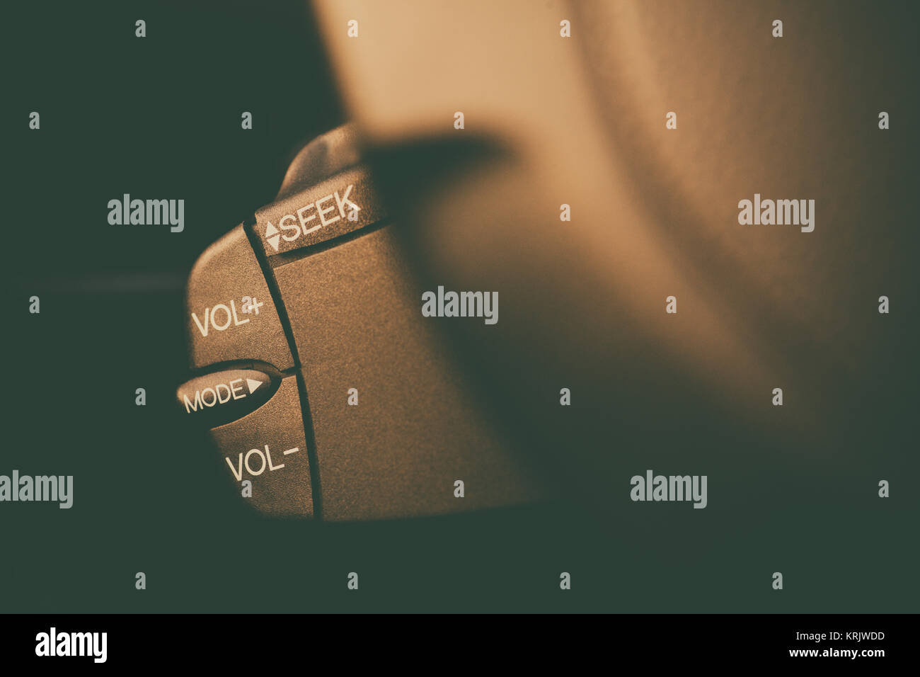 Car radio buttons Stock Photo Alamy