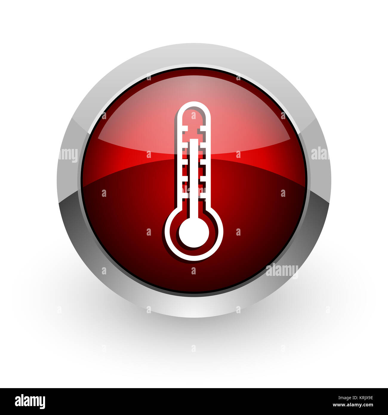 Thermometer website icon Cut Out Stock Images & Pictures - Alamy