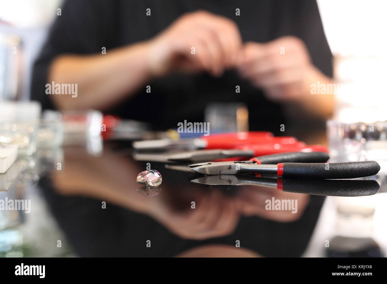 Jewelers tools hi res stock photography and images Alamy