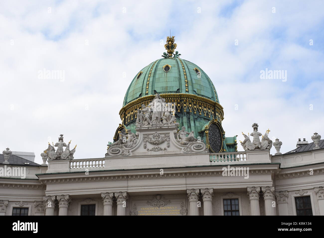 vienna,hofburg,vienna hofburg,late middle ages,monument,emperor franz i. memorial,official residence Stock Photo