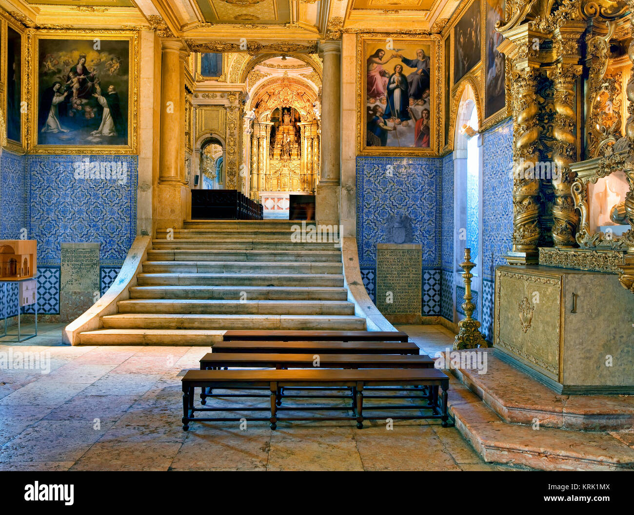 Church Of Madre De Deus In The National Tile Museum In Lisbon Stock Photo Alamy Church Of Madre De Deus In The National Tile Museum In Lisbon Stock Photo Alamy