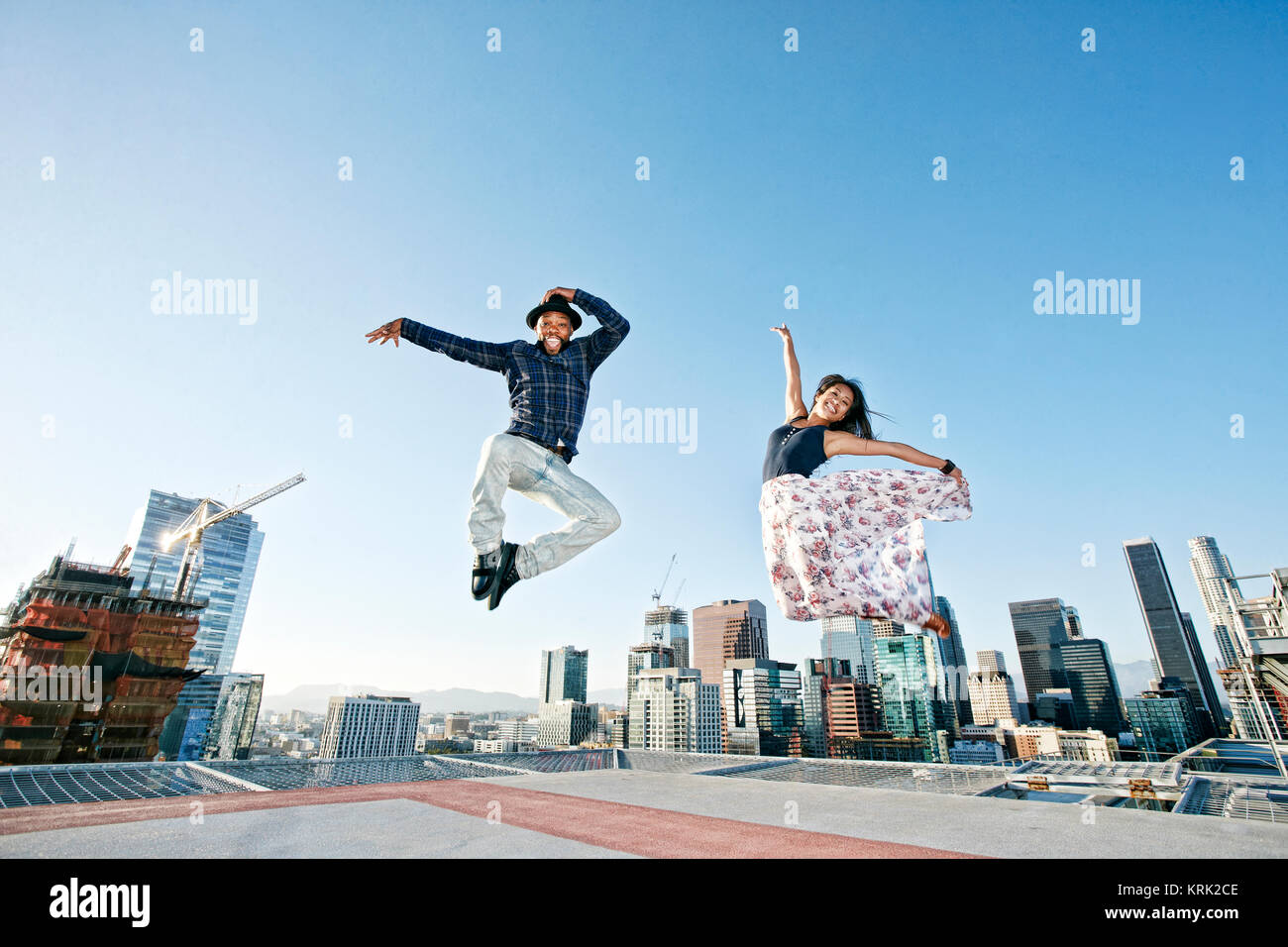 Couple dancing on balcony hi-res stock photography and images - Alamy