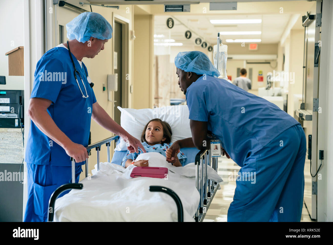 African girl in hospital bed hi-res stock photography and images - Alamy
