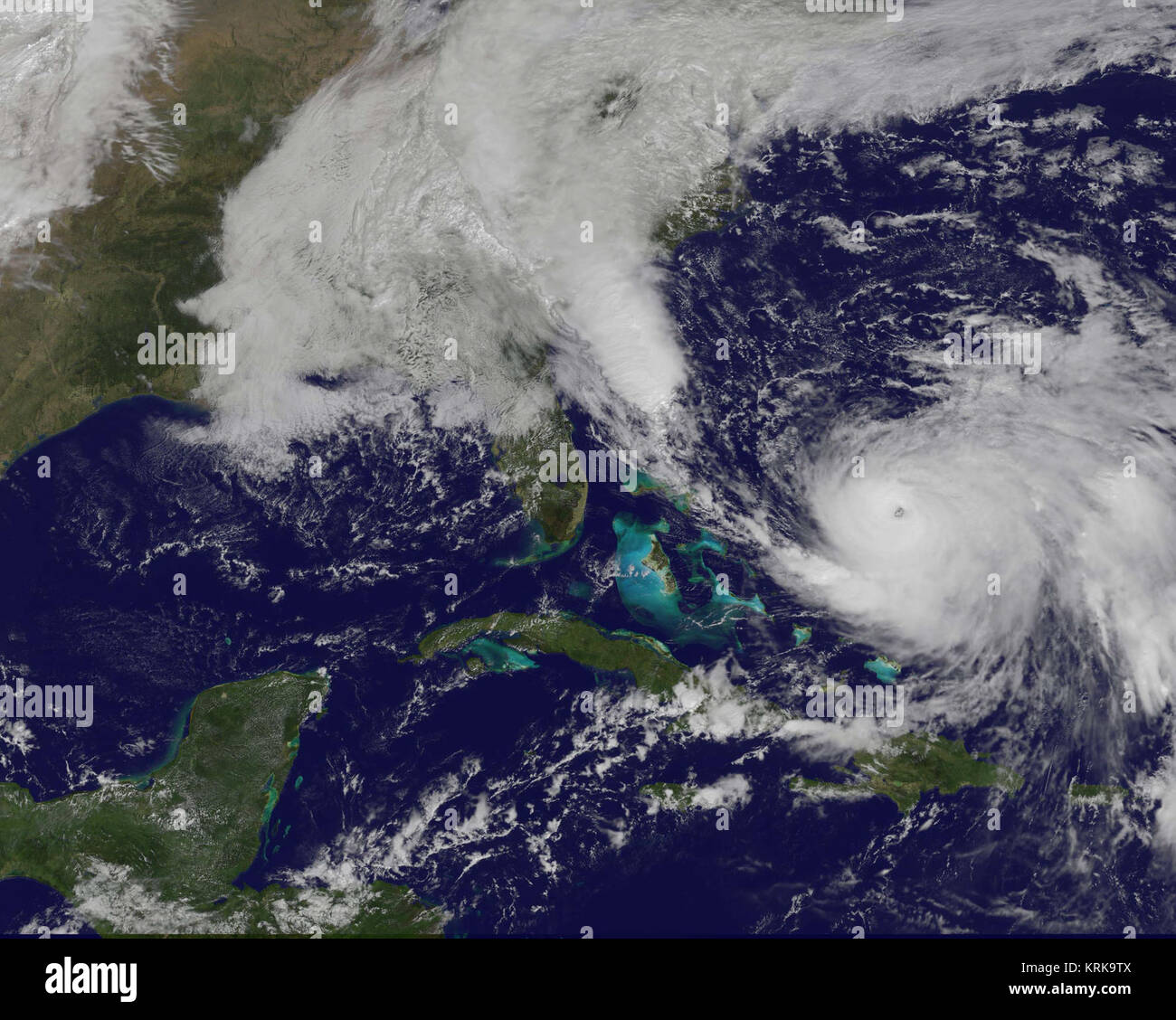 Joaquin moves away from East Coast (21925345651) Stock Photo